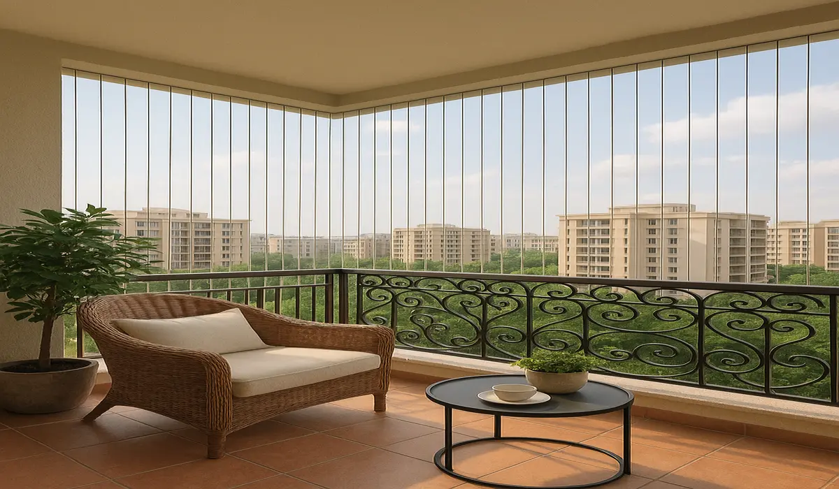 Balcony Invisible Grills in Hyderabad, Telangana