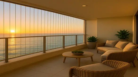 Premium Invisible Grills for Balcony Services