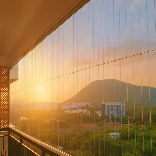 Premium Quality Balcony Invisible Grills in Hyderabad, Telangana
