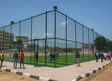 Shalini Safety Solutions Premium Box Cricket Setup