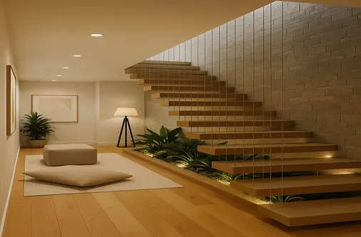 Staircase Invisible Grills by Shalini Safety Solutions